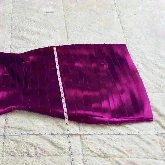 Bebe one shoulder vintage (Y2K) band aid dress - Picture 5 of 8